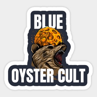 blue oyster cult Sticker